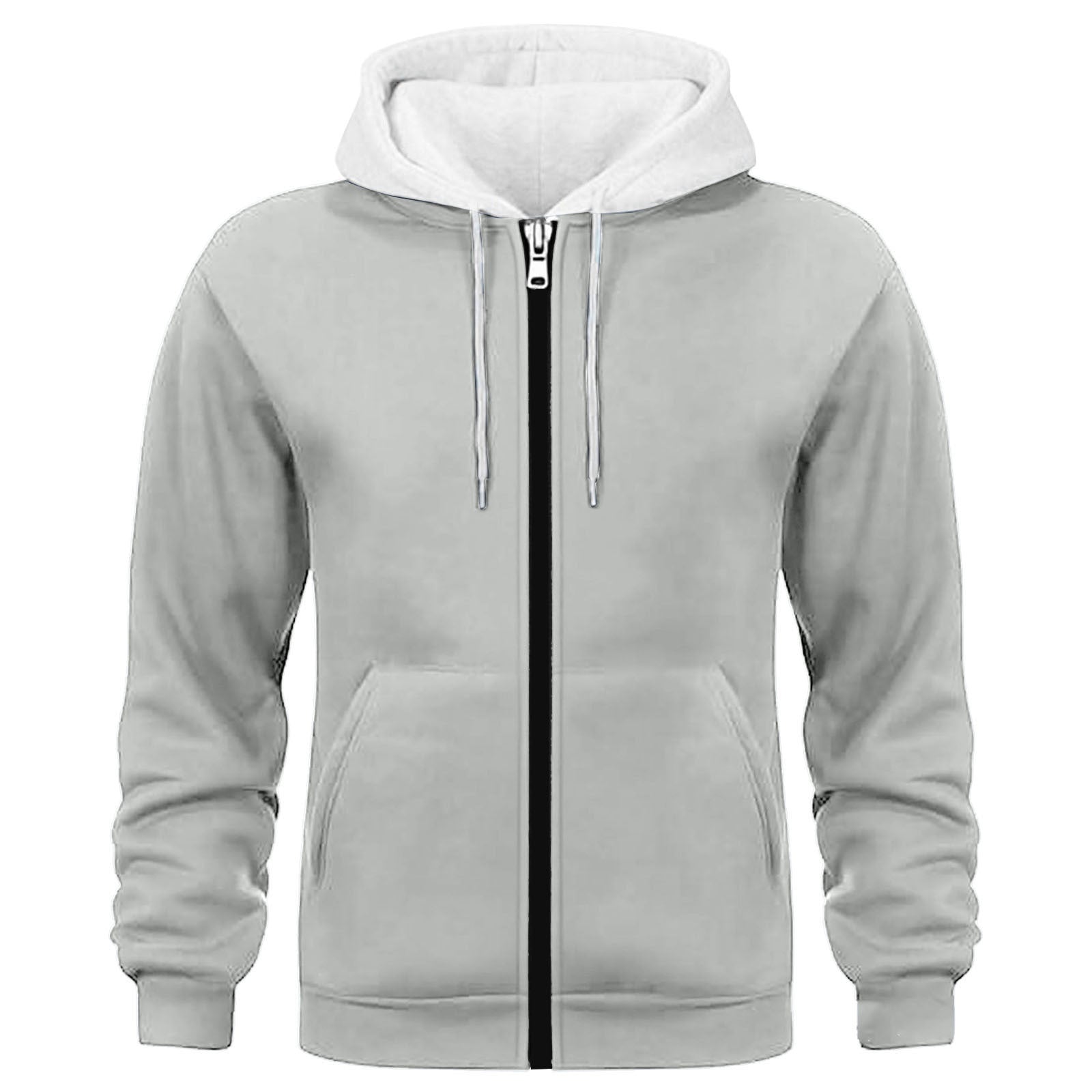 Herren Kapuzenjacke mit doppellagigem Material R&B
