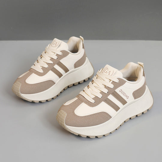 Damen Sportliche Sneakers mit dämpfendem Profil und atmungsaktiver Mesh-Oberfläche R&B