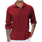 Herren Langarmhemd R&B