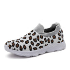 Damen Sneakers mit flexiblem Strick-Obermaterial und rutschfester Sohle R&B