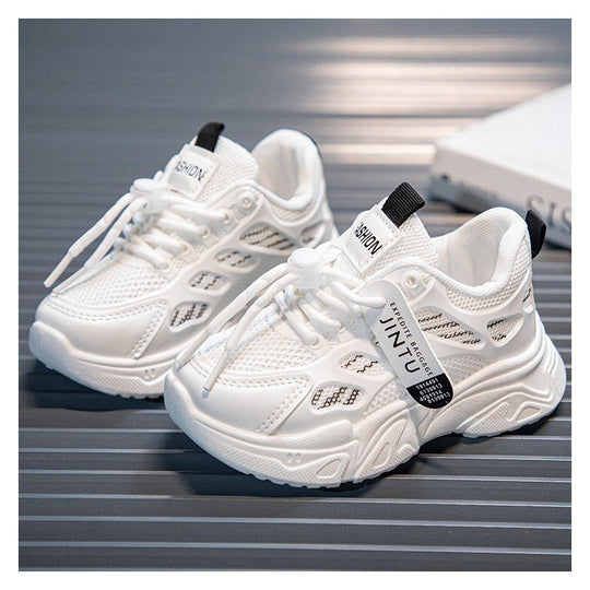 Damen Sneakers im modernen Sport-Look mit atmungsaktiven Mesh-Einsätzen und komfortabler Dämpfung R&B