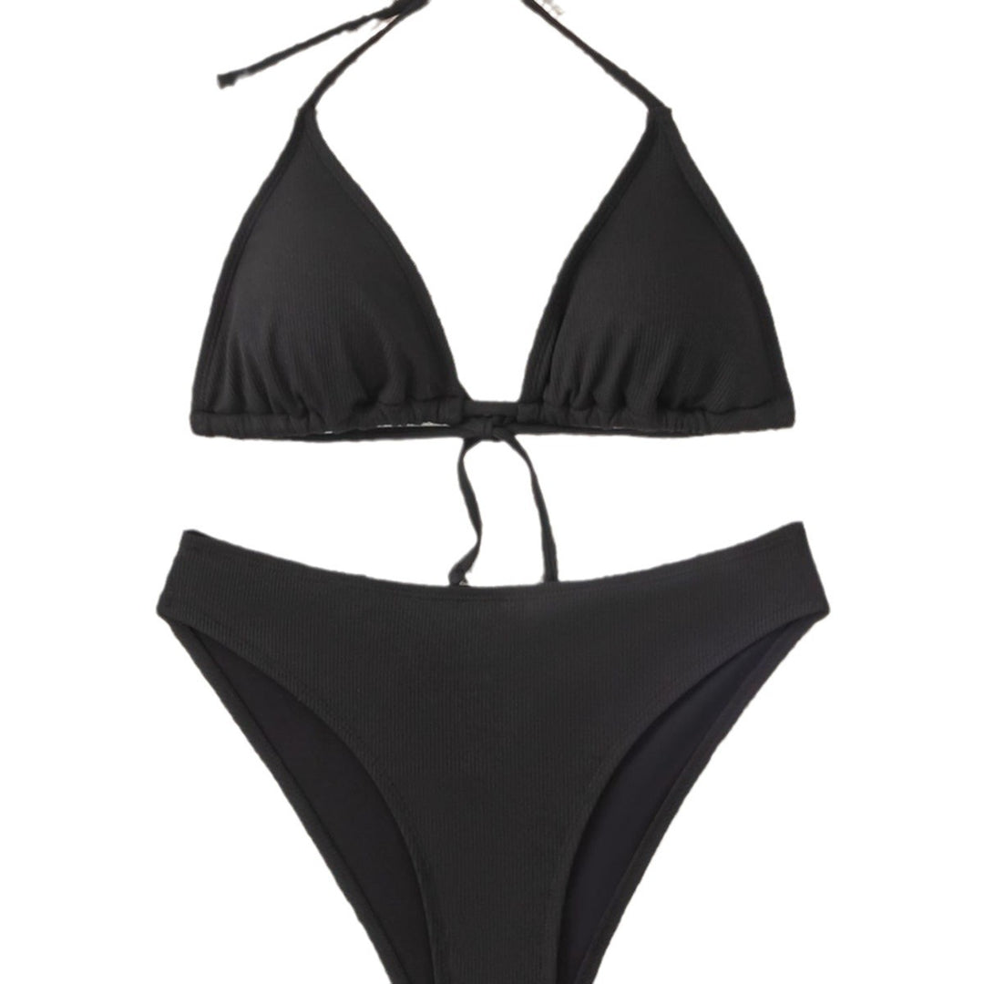Damen Triangel-Bikini mit eleganter Schnittführung und verstellbaren Trägern R&B