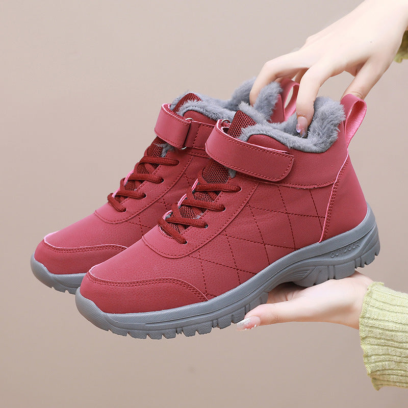 Damen Thermo-Wanderstiefel mit rutschfester Sohle und wärmendem Innenschuh R&B
