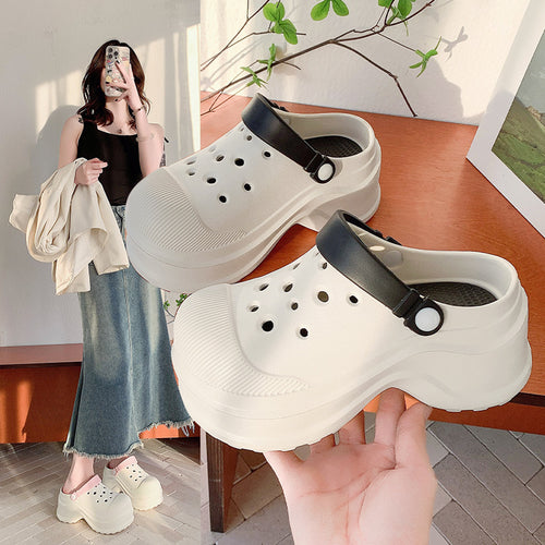 Damen modische Wasserclogs mit rutschfestem Design und verstellbarem Riemen R&B