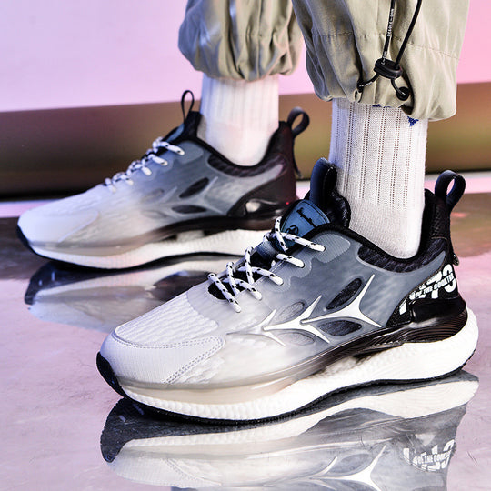 Damen Sportliche Laufschuhe mit atmungsaktivem Mesh-Obermaterial und dynamischem Dämpfungssystem R&B