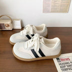Damen Sportliche Sneakers mit weichem Obermaterial und rutschfester Sohle R&B