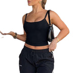 Damen Top mit gekräuseltem Design R&B