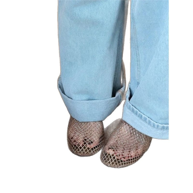 Damen Netz Mules R&B