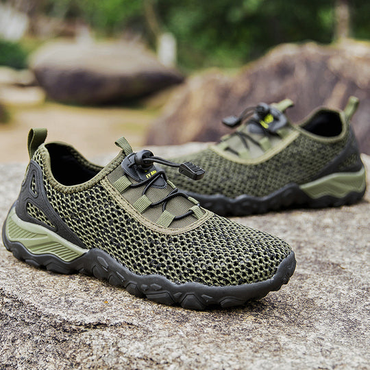 Damen Leichte Aqua-Sneaker mit atmungsaktivem Obermaterial R&B
