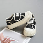 Damen Sneaker mit praktischem Klettverschluss und atmungsaktiver Obermaterialstruktur R&B