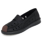 Damen Slipper mit atmungsaktiven Belüftungsöffnungen und ergonomischer Sohle R&B