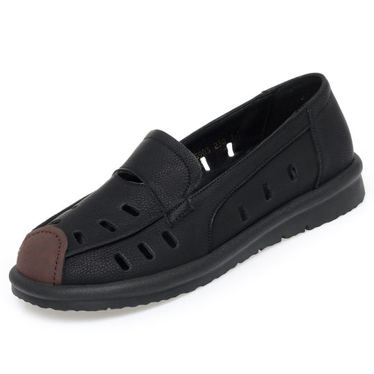 Damen Slipper mit atmungsaktiven Belüftungsöffnungen und ergonomischer Sohle R&B