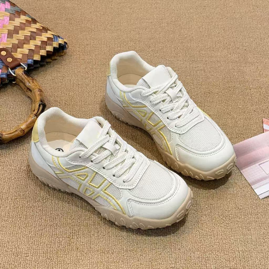 Damen sportive Sneaker mit atmungsaktivem Obermaterial R&B