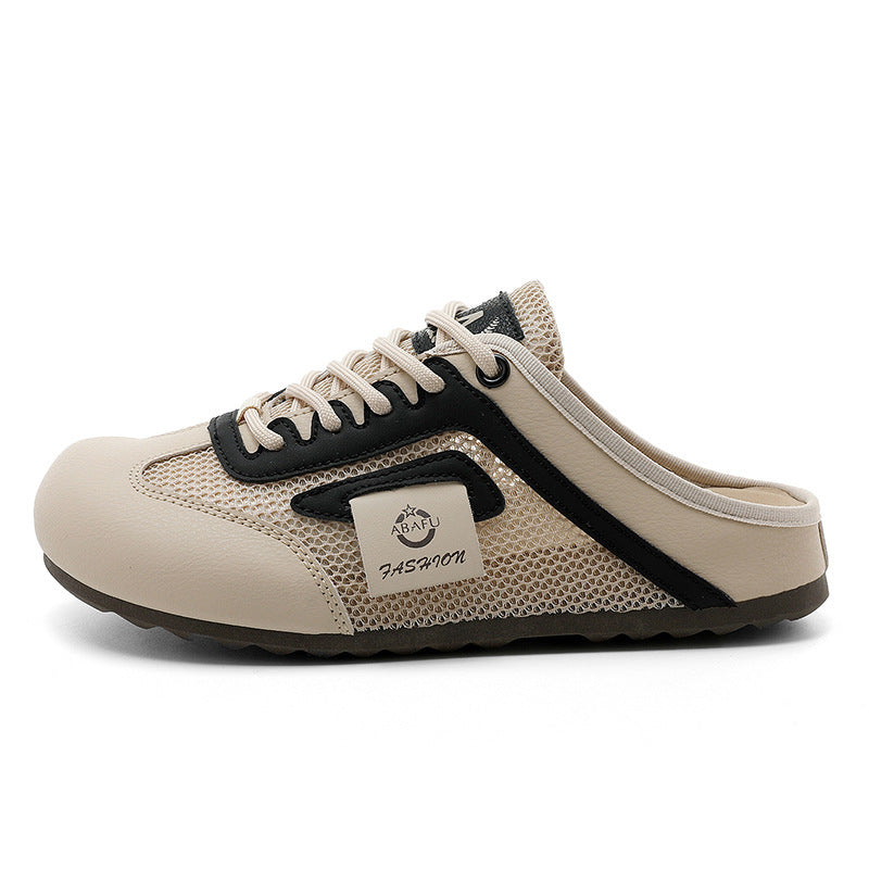 Damen Atmungsaktive Clogs mit halbhohem Kragen R&B