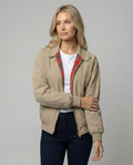 Jacke Khaki Stehkragen Workwear BasR&Ball Uniform Herbst