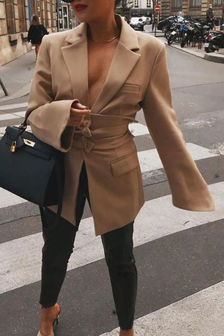 R&B | Gürtel Tunika Jacke
