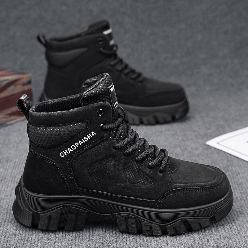 Damen Outdoor High-Top Sneakers mit rutschfester Sohle und atmungsaktivem Obermaterial R&B