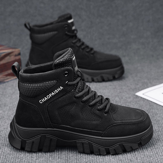 Damen Outdoor High-Top Sneakers mit rutschfester Sohle und atmungsaktivem Obermaterial R&B