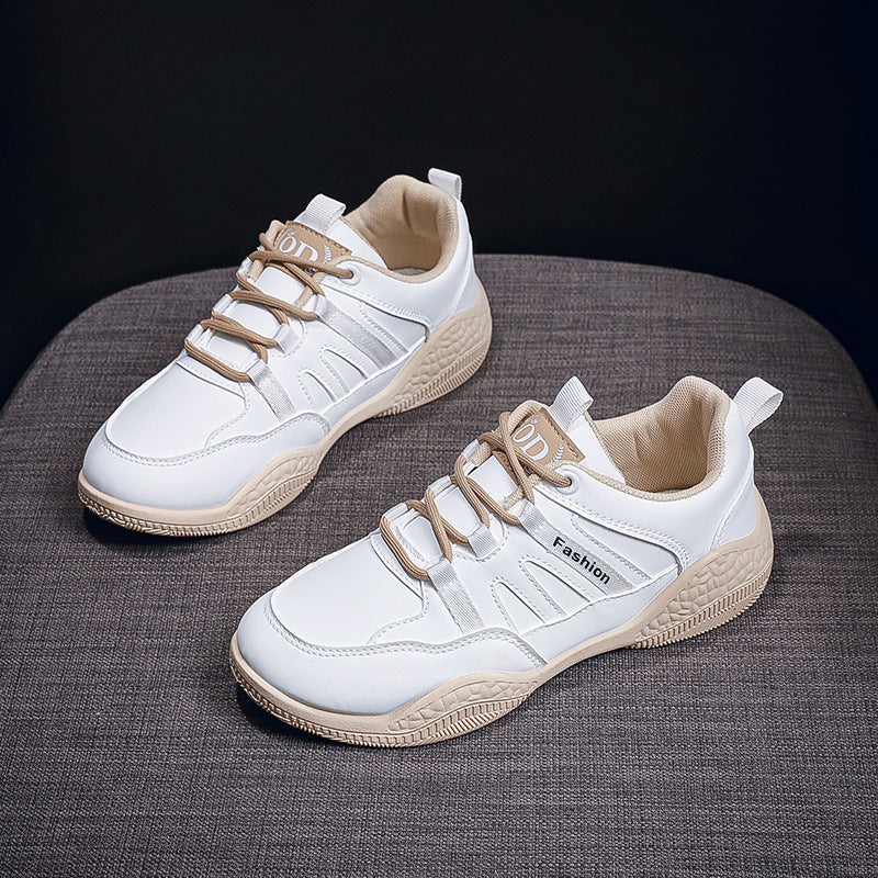 Damen Schnürsport Sneakers mit atmungsaktiver Obermaterialstruktur und stoßdämpfender Sohle R&B