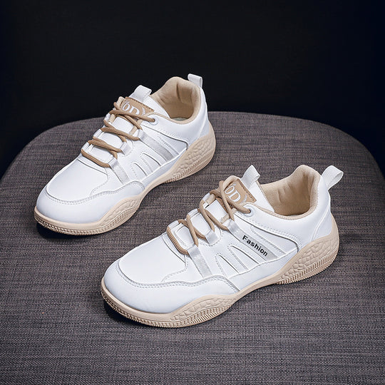 Damen Schnürsport Sneakers mit atmungsaktiver Obermaterialstruktur und stoßdämpfender Sohle R&B