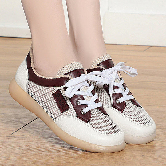 Damen Sportliche Sneaker mit atmungsaktivem Netzdesign und komfortabler Sohle R&B