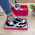 Damen Modische Chunky Sneakers mit einzigartigem Sohlendesign R&B