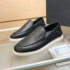 Damen Mokassin-Sneaker mit hochwertiger Lederausstattung und rutschfester Sohle R&B
