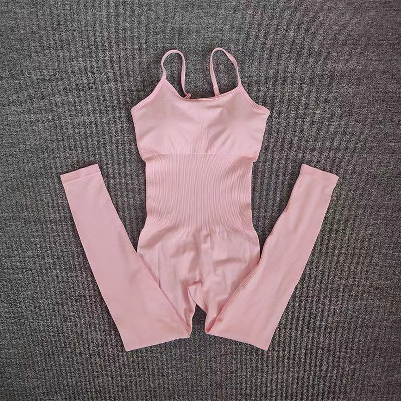 Damen Funktionsstrumpfhose mit Spaghettiträgern und hohem Bund R&B