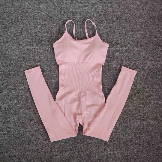 Damen Funktionsstrumpfhose mit Spaghettiträgern und hohem Bund R&B