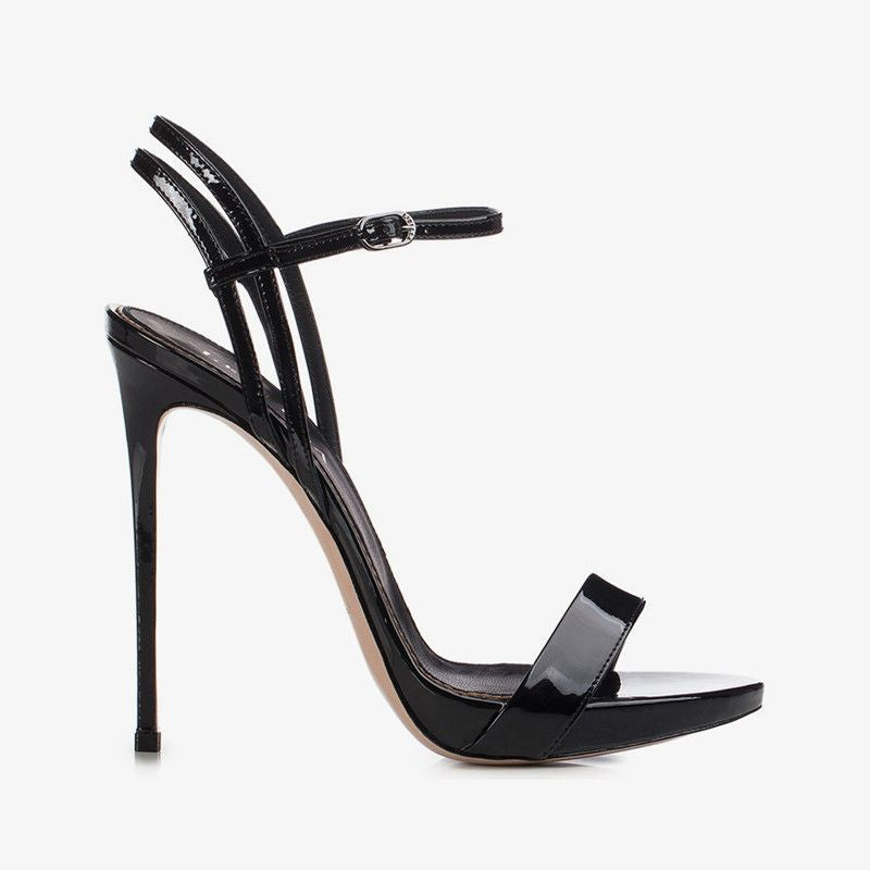 Damen elegante High Heel Sandalen mit verstellbarem Riemendesign R&B