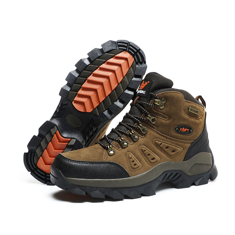 Herren Outdoor-Trekkingstiefel mit rutschfester Sohle und atmungsaktivem Obermaterial R&B