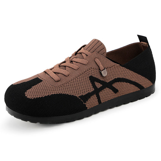 Damen Leichte Sneaker mit atmungsaktivem Mesh-Obermaterial und flexiblem Sohlenkonzept R&B