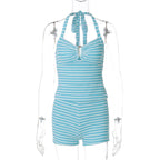 Damen Sportlicher Einteiler mit Stil R&B