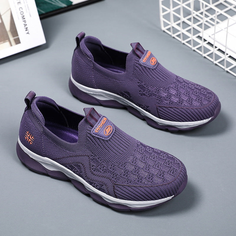 Damen Atmungsaktive Slip-On Sneakers mit flexibler Zwischensohle R&B