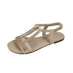 Damen Elegante Riemen-Sandalen mit funkelnden Akzenten und komfortabler Fußbettung R&B