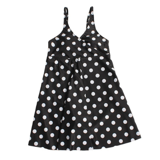 Damen Freizeitkleid mit elegantem Punkte-Design R&B