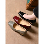 Damen Elegante und schicke Pumps mit glänzendem Finish R&B