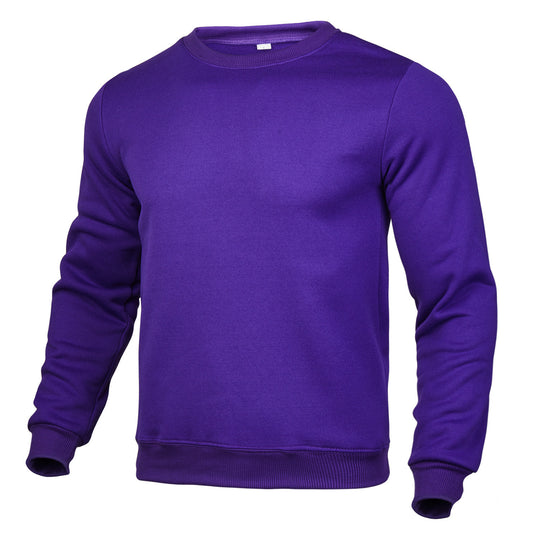 Herren Komfortabler Rundhals-Pullover aus hochwertigem Baumwollmix R&B