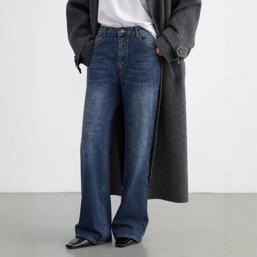 Herren lässige Bootcut Jeans mit modernen Waschungen R&B