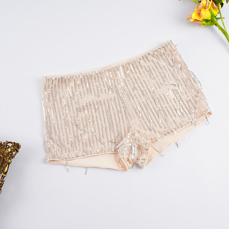 Damen Funktions-Hotpants mit elegantem Strassdesign R&B