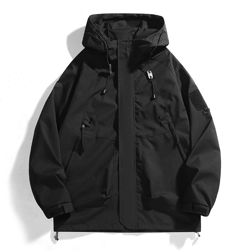 Damen Outdoor-Jacke mit verstellbarer Kapuze und atmungsaktiven Einsätzen R&B