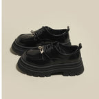 Damen modische Schnürschuhe mit glänzenden Akzenten und rutschfester Sohle R&B
