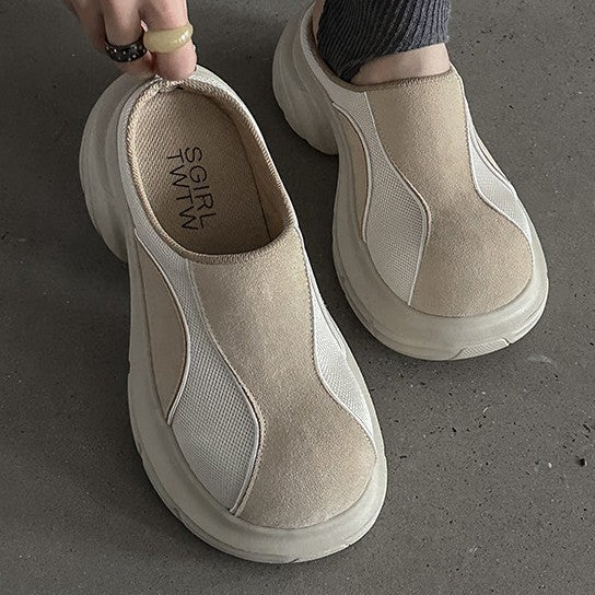 Damen Modische Clogs mit Komfort-Sohle R&B