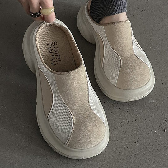 Damen Modische Clogs mit Komfort-Sohle R&B