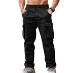 Herren Cargo-Hose mit elastischem Bund und praktischen Seitentaschen R&B 1758812816