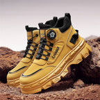 Damen Modische hohe Sneakers mit robustem Obermaterial und rutschfester Sohle R&B