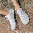 Damen Barfußschuhe mit rutschfester Sohle und elastischem Verschlusssystem R&B