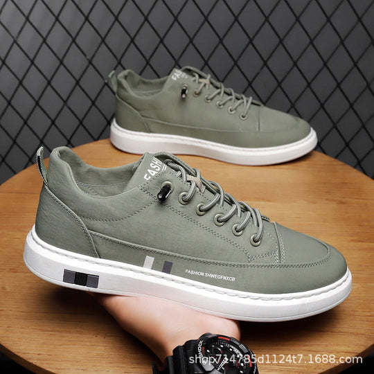 Damen Elegante Sneakers mit komfortablem Lederobermaterial und rutschfester Sohle R&B