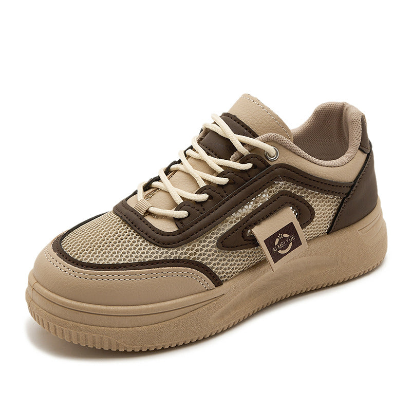 Damen Sportliche Sneakers mit atmungsaktiver Netzstruktur und robustem Sohlendesign R&B