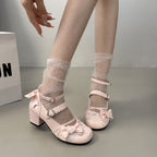 Damen Vintage Ballerinas mit Herz-Details R&B